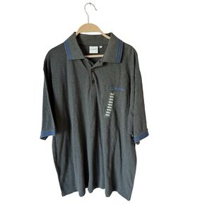 BOEING aerospace JETS PLANES VINTAGE Y2K MEN LARGE PIQUE POLO SHIRT SHORT SLEEVE